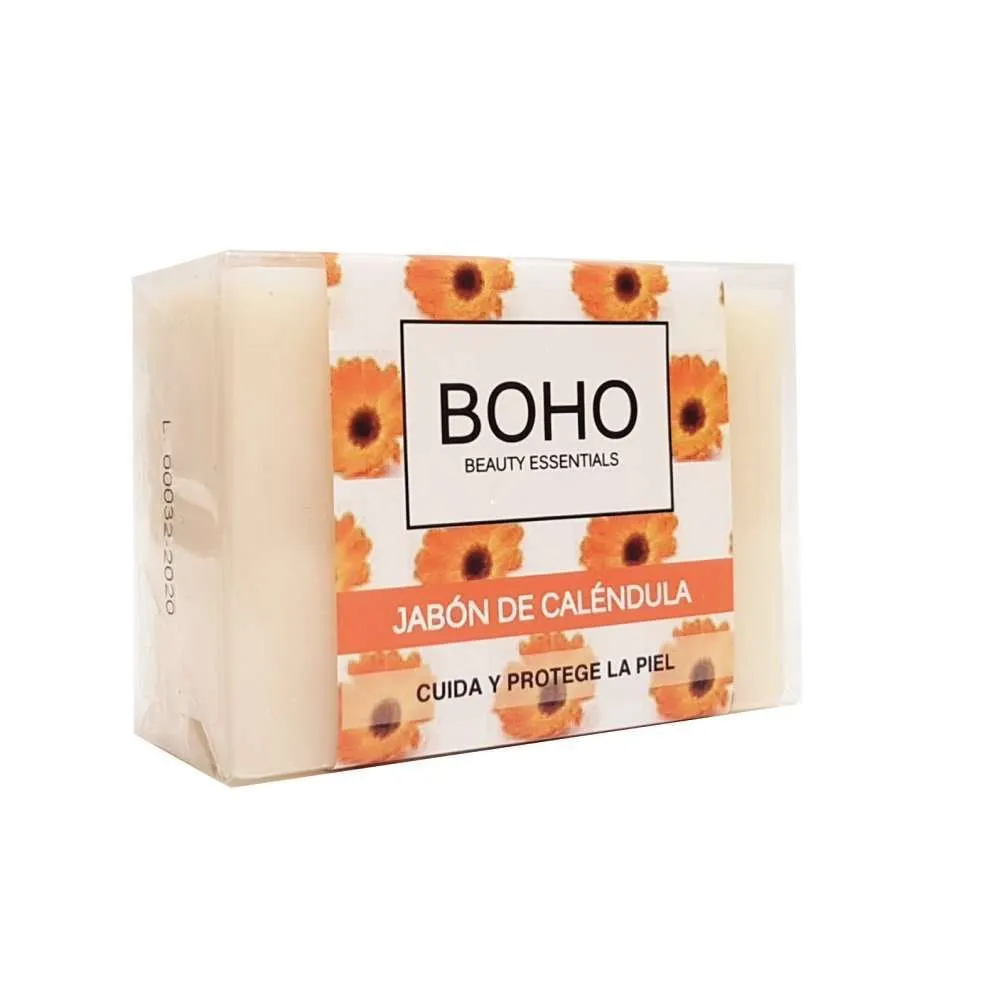 Jabón de Caléndula Boho Beauty Essentials, 100 gr
