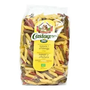 Macarrones de Trigo Duro con Tomate y Albahaca Bio Castagno, 500 gr