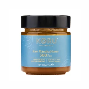Miel de Manuka cruda MGO 500+ (UMF 15+) Koru, 250 grs