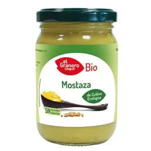 Mostaza Bio El Granero Integral, 200 gr