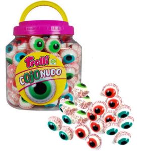 Ojos de Gominolas Trolli 90 Uds