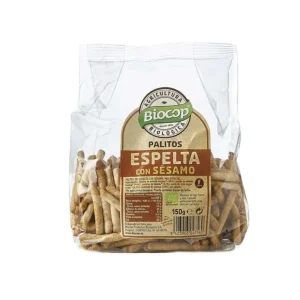 Palitos de Espelta con Sésamo Biocop, 150 grs