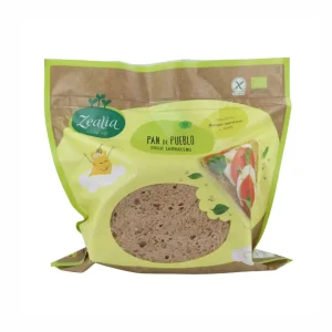 Pan de Pueblo Trigo Sarraceno Bio Sin Gluten Zealia, 330 grs