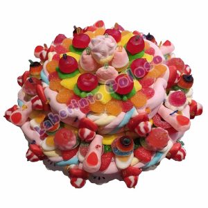 Pastel o Tarta de Gominolas Personalizado