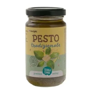 Pesto Tradicional Bio Terrasana, 180 gr