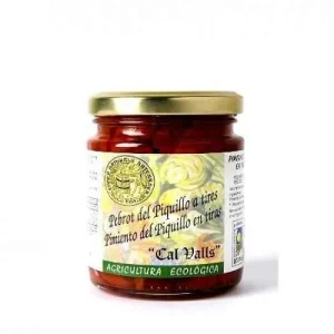 Pimiento Piquillo en Tiras Eco Cal Valls, 200 gr