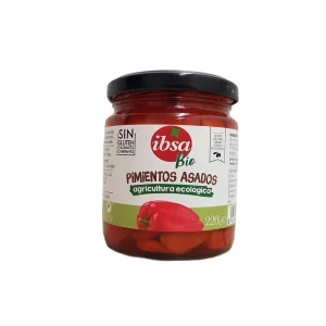 Pimientos Asados Bio Ibsa, 220 gr