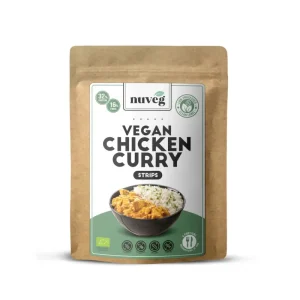 Pollo Vegano al Curry Nuveg, 165 grs