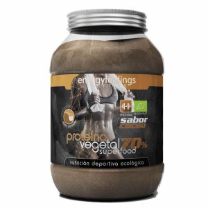 Proteína Vegana 73% Sabor Chocolate Eco, 1´5kg. Energyfeelings