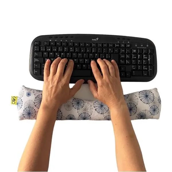 Saco Biotérmico Reposa Muñecas, modelo Olas Burdeos - Imagen 3