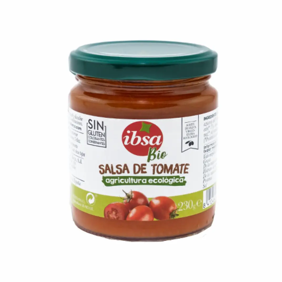 Salsa de Tomate Ecológica Ibsa, 230 gr