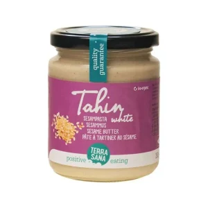 Tahini blanco. Crema de sésamo, Terrasana, 500g