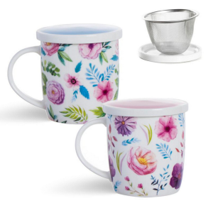 Taza con filtro Modelo «Floral», 0,35l