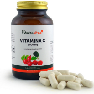 Vitamina C 1.000 mg, 90 cap, Pámies Vitae