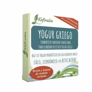 Fermento de Yogur Griego Tradicional Kefiralia, 6 grs