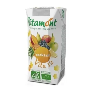 Zumo Cocktail Vita 12 Vitamont, 200 ml