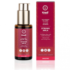 Aceite Capilar Strong Amla (Fuerza y brillo) BIO, 50ml. Khadi