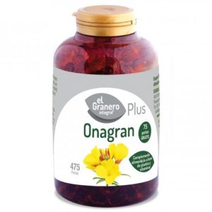 Onagran, Aceite de Onagra, 400+50 perlas 700mg. El Granero Integral