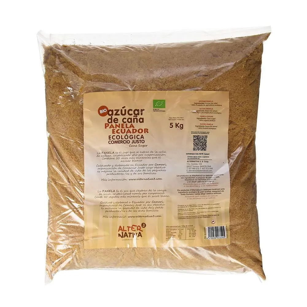 Azúcar de Caña Panela Bio Alternativa3, 5 Kg