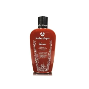 Bálsamo Acondicionador Colorante Cabello Caoba Radhe Shyam, 250 ml