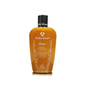Bálsamo Acondicionador Colorante Cabello Castaño Radhe Shyam, 250 ml