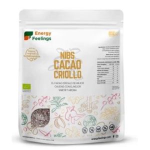 Cacao Criollo Orgánico en trozos, 1kg. Energyfeelings