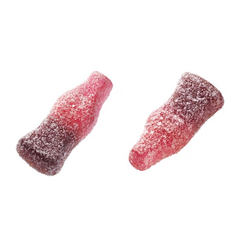 Gominolas veganas SOUR CHERRY COLA BOTTLES FAAM VEGGIE 2,5KG.