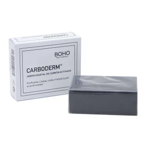Jabón Negro con Carbón Activado Boho Beauty Essentials, 100 grs