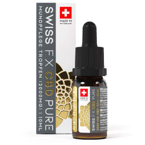Aceite de CBD 20%, PURE, 10ml. Swiss FX