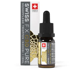 Aceite de CBD 5%, PURE, 10ml. Swiss FX