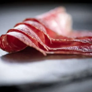 Cecina de León Ecológica Entrepeñas, paquete de 100 grs aprox.