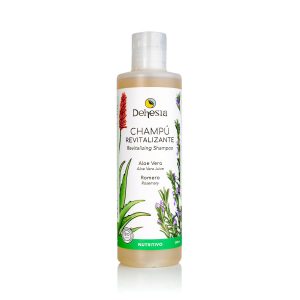 Champú Revitalizante Nutritivo BIO con Aloe Vera y Romero, 250ml. Dehesia