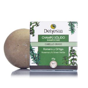 Champú Sólido BIO para Cabello Graso, 65g. Dehesia