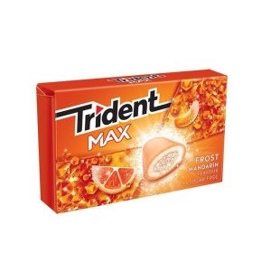 Chicles Trident Grajea Max Frost Mandarina 16 Uds.