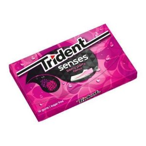 Chicles Trident Senses Frutos Rojos 12 Uds.