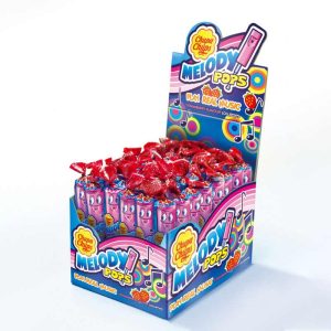 Silvatos de Chupa Chups Melody Pops 48 Uds