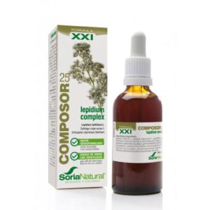 Composor 25. Lepidium Complex Formula XXI (Riñón-Vesícula), 50ml. Soria Natural