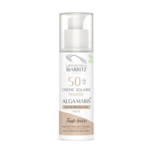 Crema Solar Color Marfil SPF50, 50ml. Alga Maris
