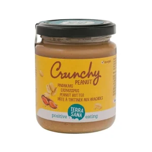 Crema de Cacahuetes Crunchy Bio TerraSana, 500 gr