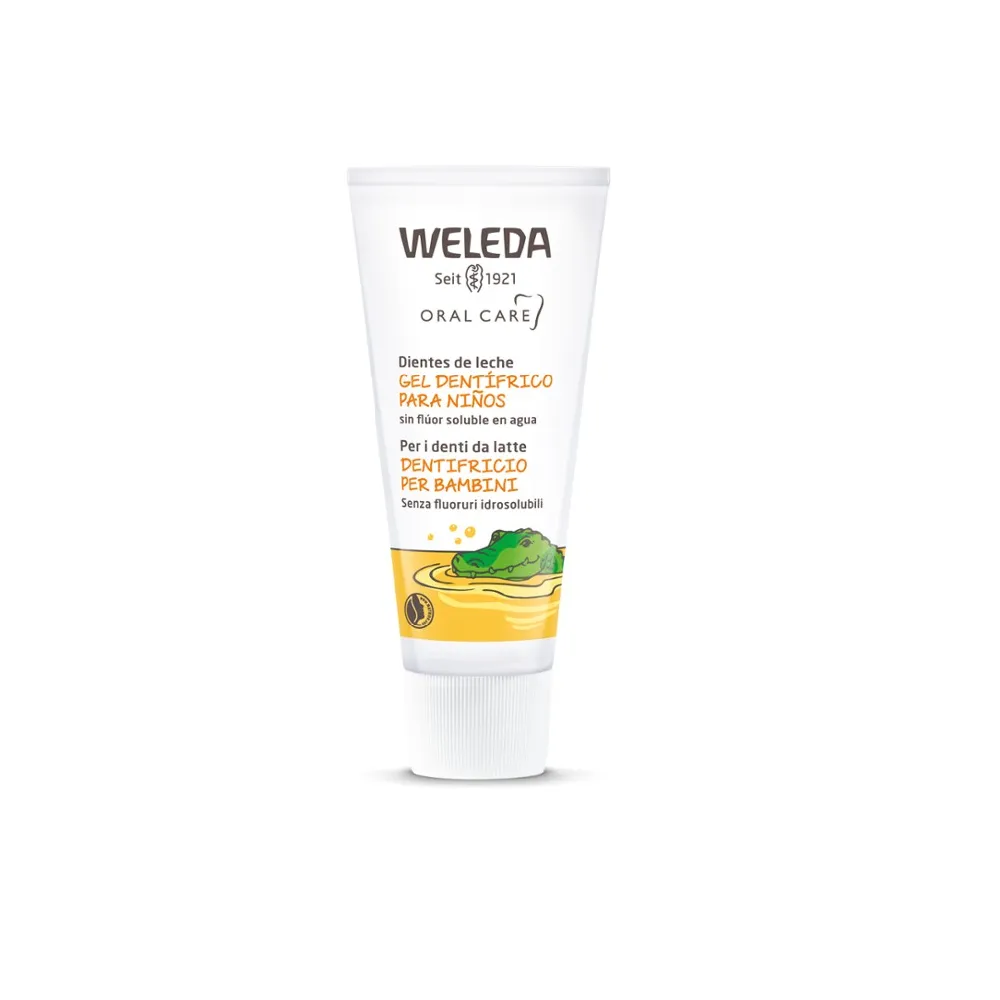 Gel Dentífrico para niños Weleda, 50 ml