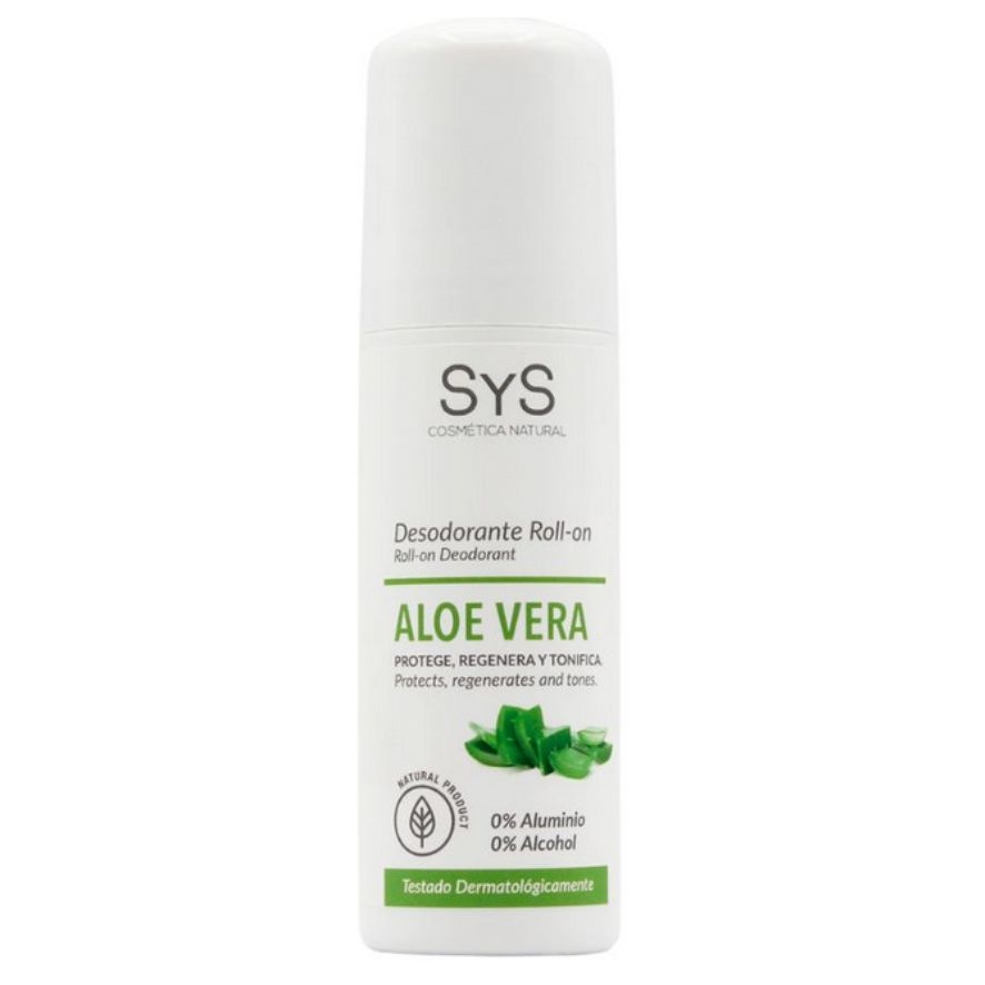 Desodorante Aloe Vera Roll-On, 75ml. Sys