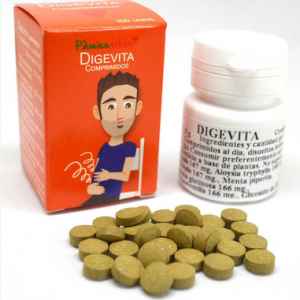 DIGEVITA (Digestiva, relajante…), 100 comp. PàmiesVitae