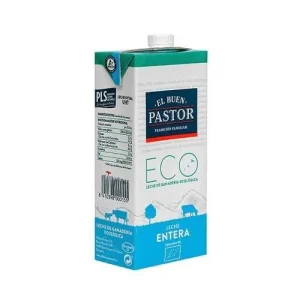 Leche Entera Ecológica El Buen Pastor, Pack 6 uds x 1 Litro