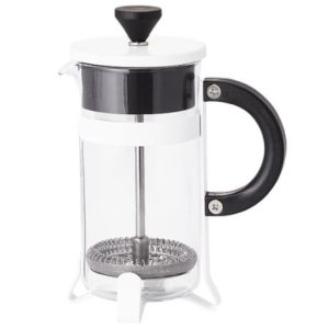 Tetera-cafetera de cristal con émbolo de acero inoxidable «Leonora». 0,35l