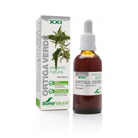 Extracto de Ortiga Verde Formula XXI, 50ml. Soria Natural