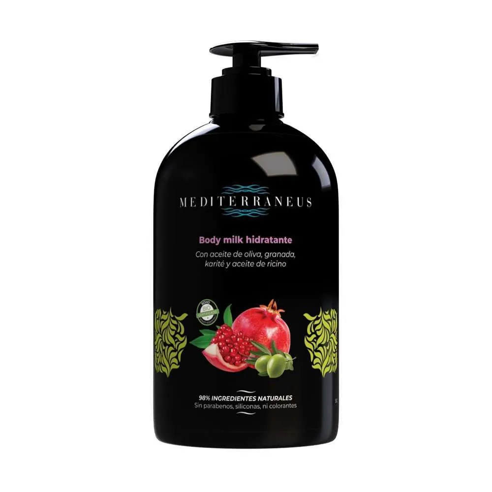 Body milk Hidratante BIO 500 ml. Mediterraneus.