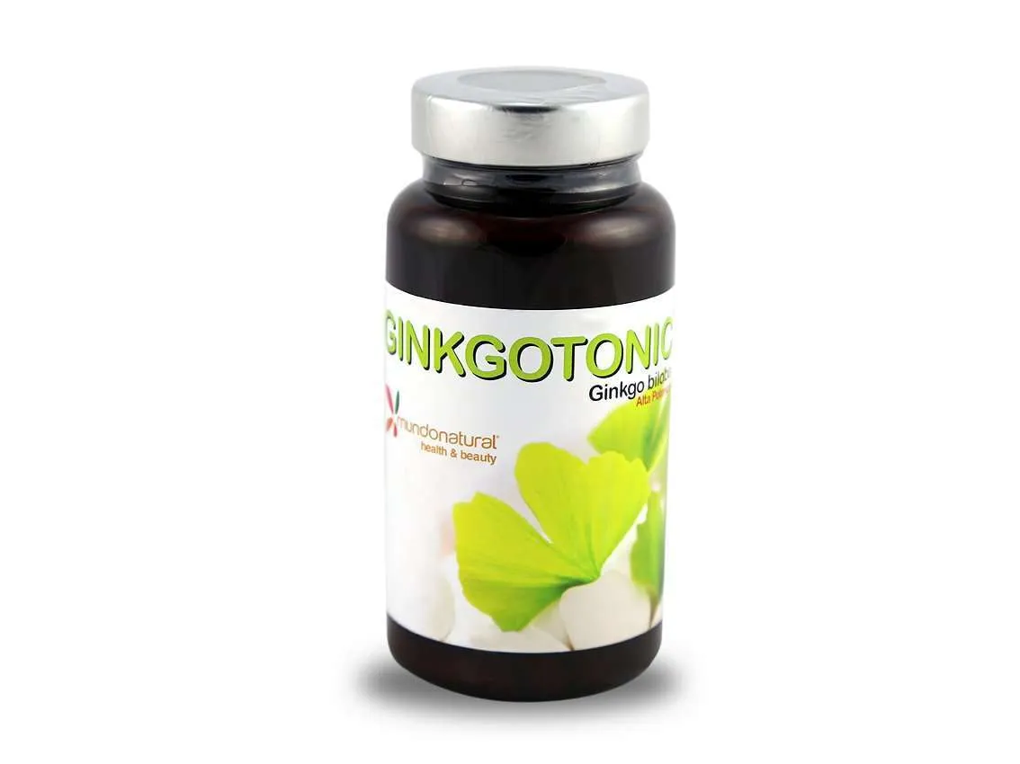Ginkgotonic 60 cápsulas. mundonatural.