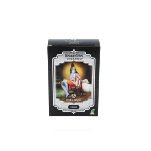 Henna Color Radhe Shyam Negro, 100 gr