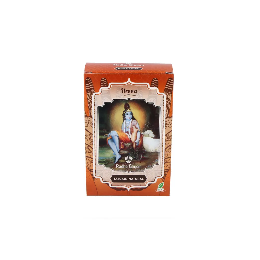 Henna Tatuaje Natural Radhe Shyam, 100 gr.