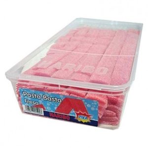 Lenguas Pasta Basta Fresa Haribo 200 Uds.